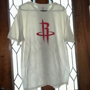 Men’s White rockets t shirt size XL